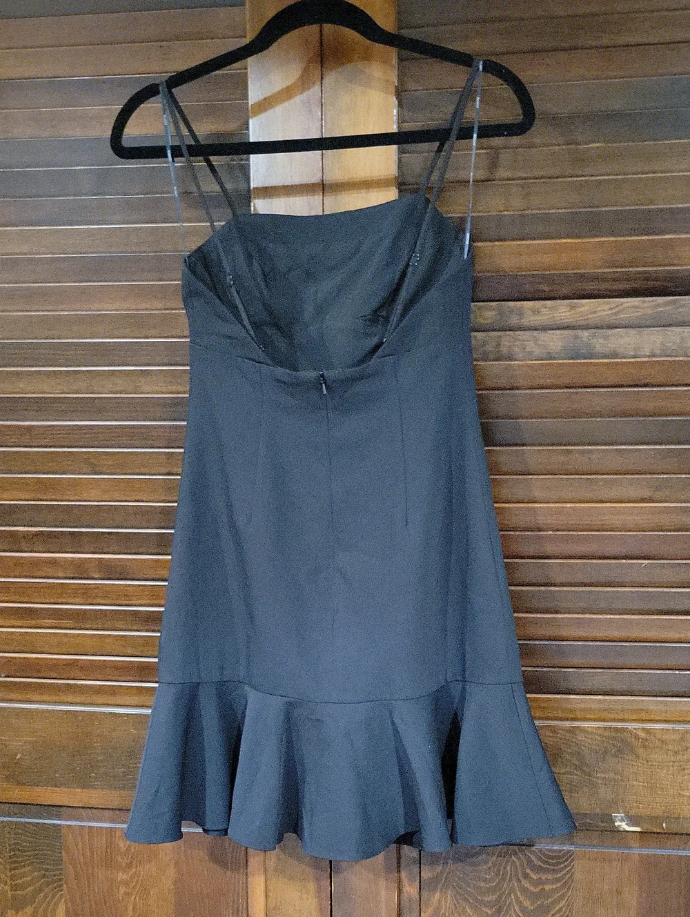 Elliatt Black Mini Dress with Ruffle Hem
